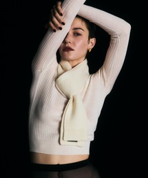 IRIS47 | 【IRIS 47】cashmere sheer knit tops/カシミア シアー ニット トップス dress30(ニット/セーター)