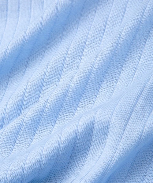 IRIS47（イリスフォーセブン）の「【IRIS 47】cashmere sheer knit tops/カシミア シアー ニット トップス dress30（ニット/セーター・レディース・ライトブルー/ブラック/ホワイト・FREE）」の15枚目の写真