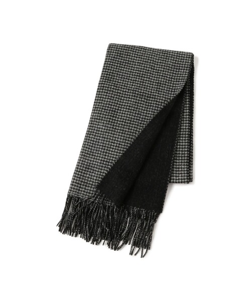 Demi-Luxe BEAMS(デミルクス ビームス)の「4mm千鳥格子 アルパカ リバーシブル ストール(ストール/ショール・レディース・その他・ONE SIZE)」の4枚目の写真
