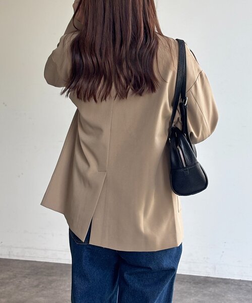 U.S. POLO ASSN.(ユーエスポロアッスン)の「テーラードジャケット(テーラードジャケット・レディース・ベージュ/ネイビー/ブラウン/ベージュ系その他・FREE)」の14枚目の写真