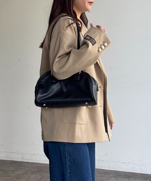 U.S. POLO ASSN.(ユーエスポロアッスン)の「テーラードジャケット(テーラードジャケット・レディース・ベージュ/ネイビー/ブラウン/ベージュ系その他・FREE)」の15枚目の写真