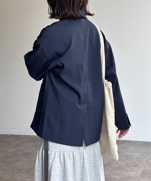 U.S. POLO ASSN.(ユーエスポロアッスン)の「テーラードジャケット(テーラードジャケット・レディース・ベージュ/ネイビー/ブラウン/ベージュ系その他・FREE)」の20枚目の写真