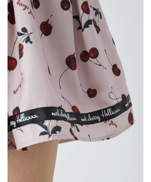 Ank Rouge（アンクルージュ）の「メルトチェリーワンピース（ワンピース・レディース・ブラック/ピンク・M）」の8枚目の写真