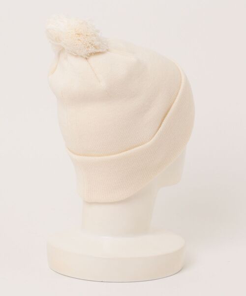 BILLABONG（ビラボン）の「BILLABONG/ビラボン ビーニー HI GG PONPON BEANIE ポンポンニット帽 BF014-910（ニットキャップ/ビーニー・レディース・ブラック/ブルー/オフホワイト・FREE）」の4枚目の写真