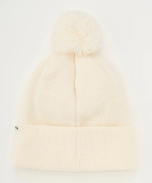 BILLABONG（ビラボン）の「BILLABONG/ビラボン ビーニー HI GG PONPON BEANIE ポンポンニット帽 BF014-910（ニットキャップ/ビーニー・レディース・ブラック/ブルー/オフホワイト・FREE）」の5枚目の写真