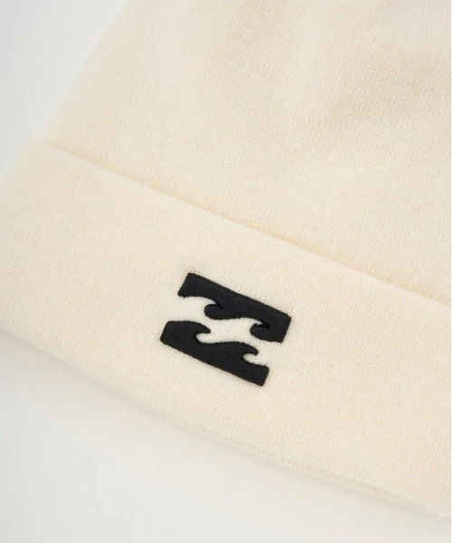 BILLABONG（ビラボン）の「BILLABONG/ビラボン ビーニー HI GG PONPON BEANIE ポンポンニット帽 BF014-910（ニットキャップ/ビーニー・レディース・ブラック/ブルー/オフホワイト・FREE）」の8枚目の写真