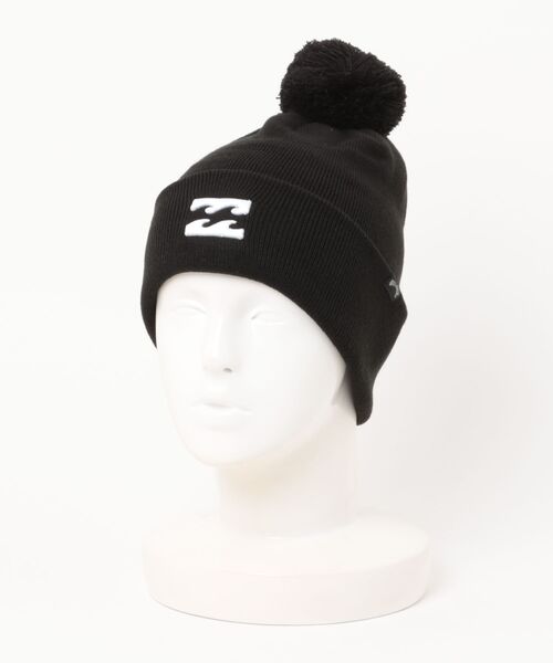 BILLABONG（ビラボン）の「BILLABONG/ビラボン ビーニー HI GG PONPON BEANIE ポンポンニット帽 BF014-910（ニットキャップ/ビーニー・レディース・ブラック/ブルー/オフホワイト・FREE）」の19枚目の写真