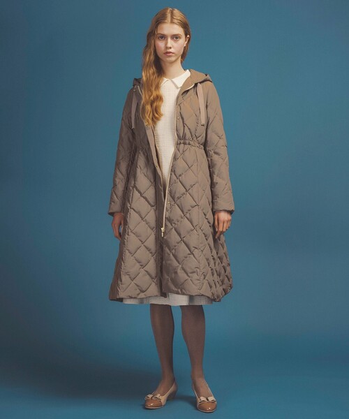 TOCCA(トッカ)の「TWEED BLOSSOM ドレス(ワンピース・レディース・ブラック系5/アイボリー系5/ピンク系5・0/4/6/2)」の9枚目の写真