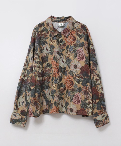 RNA-N（アールエヌエーエヌ）の「B2926 フラワープリントビエラシャツ