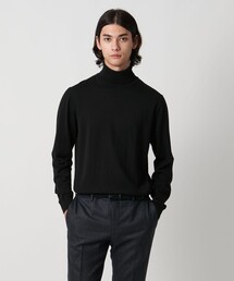 ニット/セーター（ブラック/黒色系・タートルネック/ハイネック
