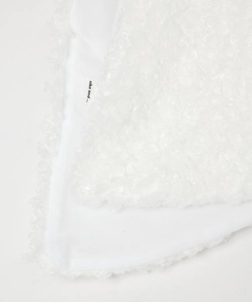 niko and...(ニコアンド)の「【2025Xmas】フワフワ脚隠し(インテリア雑貨・レディース・ホワイト・0)」の9枚目の写真