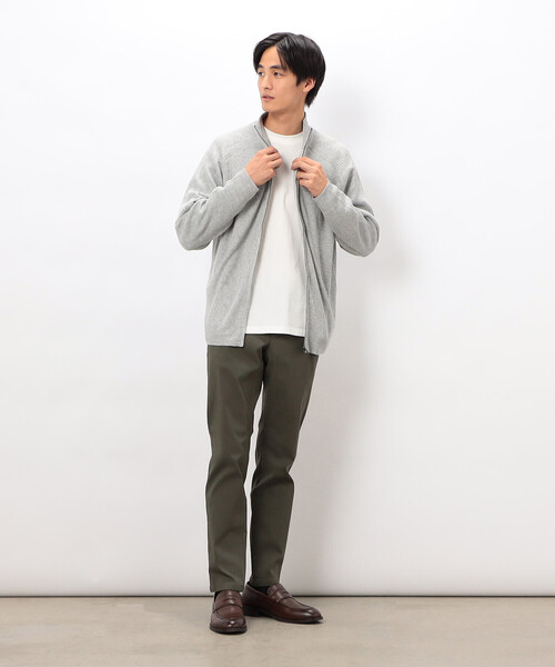 COMME CA ISM（コムサイズム）の「日本の色 リブZIPカーディガン（カーディガン/ボレロ・メンズ・ブラック/ブルー/グレー/ベージュ・LARGE/MEDIUM/SMALL）」の18枚目の写真