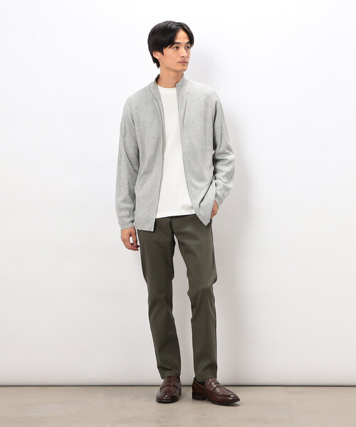 COMME CA ISM（コムサイズム）の「日本の色 リブZIPカーディガン（カーディガン/ボレロ・メンズ・ブラック/ブルー/グレー/ベージュ・LARGE/MEDIUM/SMALL）」の19枚目の写真