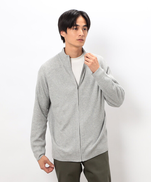 COMME CA ISM（コムサイズム）の「日本の色 リブZIPカーディガン（カーディガン/ボレロ・メンズ・ブラック/ブルー/グレー/ベージュ・LARGE/MEDIUM/SMALL）」の22枚目の写真