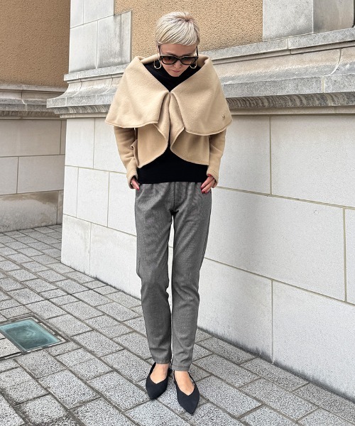 JENNE(ジェンヌ)の「美脚ジョガーパンツ(吸湿発熱生地)(その他パンツ・レディース・ブラック/グレー・SMALL/MEDIUM/LARGE)」の16枚目の写真