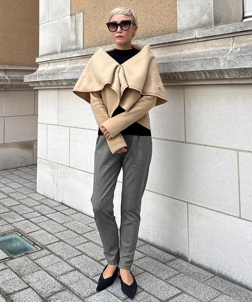 JENNE(ジェンヌ)の「美脚ジョガーパンツ(吸湿発熱生地)(その他パンツ・レディース・ブラック/グレー・SMALL/MEDIUM/LARGE)」の19枚目の写真
