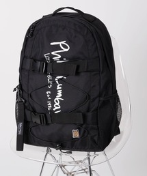 Philip Lumbang（フィリップランバン）の「【75】【Philip Lumbang/フィリップ・ランバン】ビッグロゴ Wバンジーコード バックパック/30リットル（バックパック/リュック）」