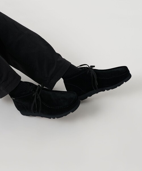 Clarks Originals（クラークスオリジナルズ）の「＜Clarks Originals＞ワラビー ブーツ ゴアテックス（ブーツ・メンズ・ブラック/ダークブラウン・UK6h/UK7h/UK7/UK9/UK8/UK9h/UK6/UK8h）」の3枚目の写真