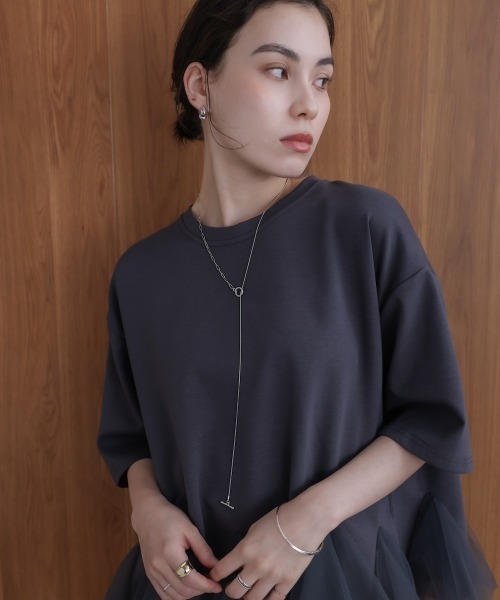 Bou Jeloud(ブージュルード)の「ダブルチェンデザインネックレス(ネックレス・レディース・ゴールド/シルバー・ONESIZE)」の12枚目の写真