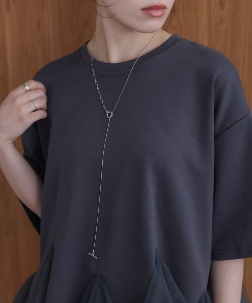 Bou Jeloud(ブージュルード)の「ダブルチェンデザインネックレス(ネックレス・レディース・ゴールド/シルバー・ONESIZE)」の13枚目の写真