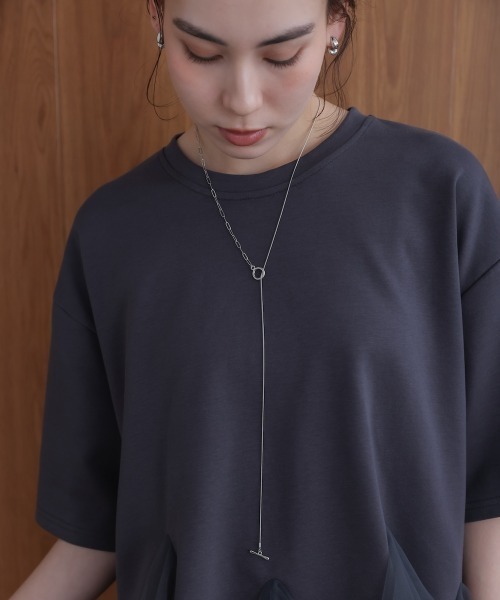 Bou Jeloud(ブージュルード)の「ダブルチェンデザインネックレス(ネックレス・レディース・ゴールド/シルバー・ONESIZE)」の14枚目の写真
