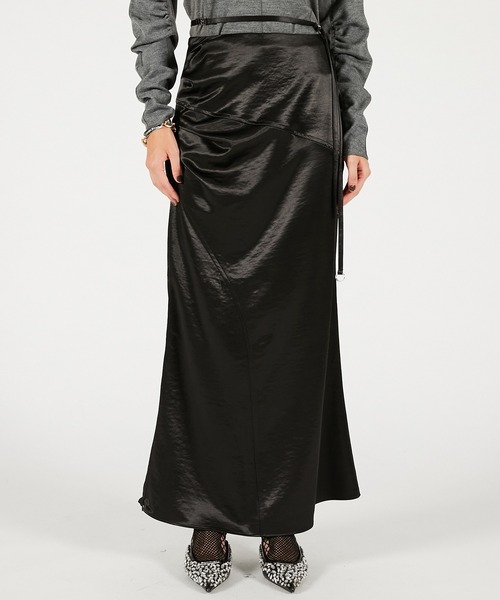 サテンロングスカート / Satin Long Skirt（スカート）｜PRANK PROJECT