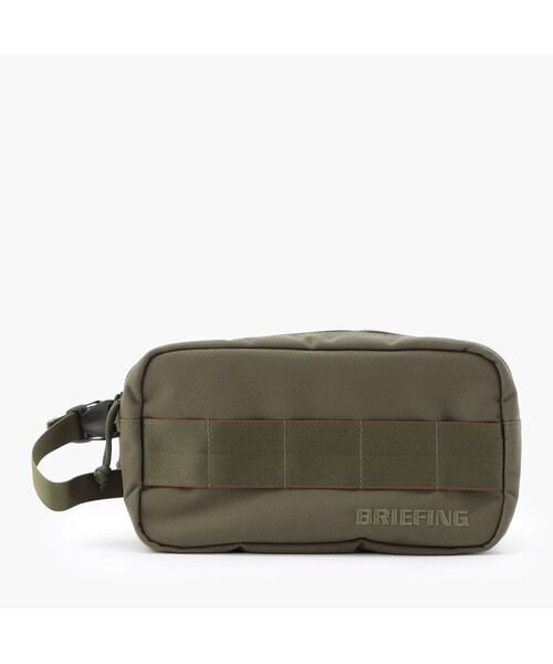 ☆美品☆BRIEFING GOLF DOUBLE ZIP POUCH STD BRIEFING GOLF／ブリーフィングゴルフ】DOUBLE ZIP POUCH STD（ゴルフ