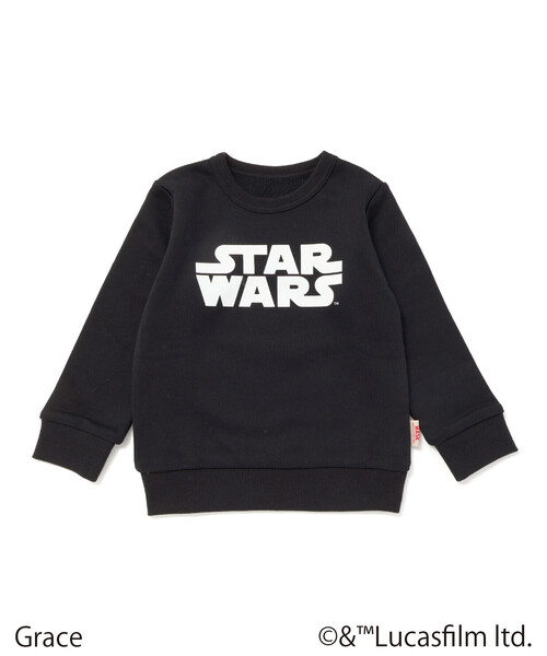 WASK（ワスク）の「【STAR WARS】R2-D2 & C-3PO / プリントトレーナー (100~160cm)（スウェット・キッズ・ブラック/ブルー・130cm/160cm/140cm/120cm/150cm）」の10枚目の写真