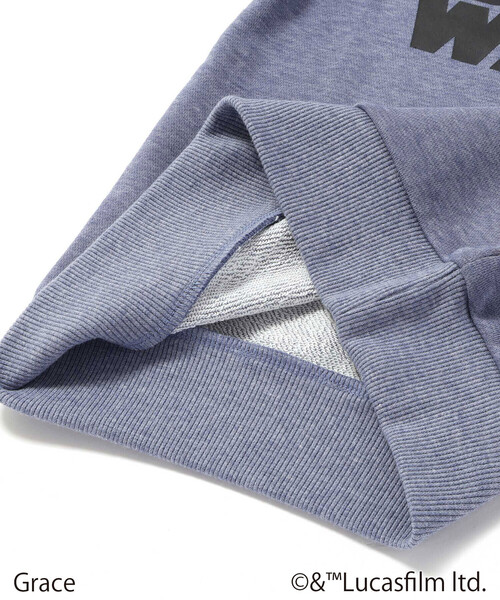 WASK（ワスク）の「【STAR WARS】R2-D2 & C-3PO / プリントトレーナー (100~160cm)（スウェット・キッズ・ブラック/ブルー・130cm/160cm/140cm/120cm/150cm）」の20枚目の写真