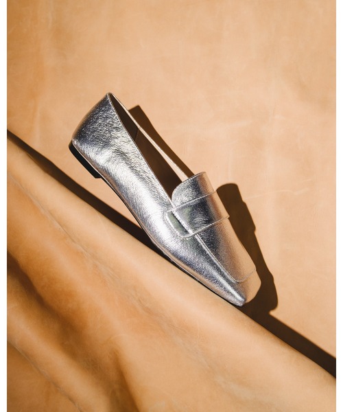 スクエアトゥフラットローファー/S.MADDEN MONARC-VA（ローファー