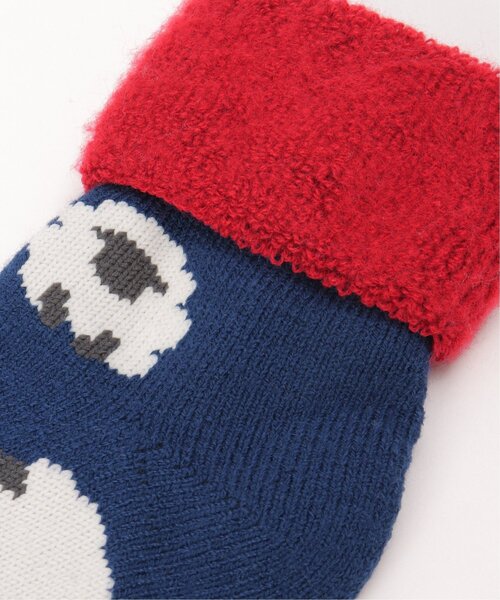 LBC（エルビーシー）の「裏起毛 ソックスシープ（ソックス/靴下・レディース・グリーン/ネイビー/オレンジ・FREE）」の12枚目の写真