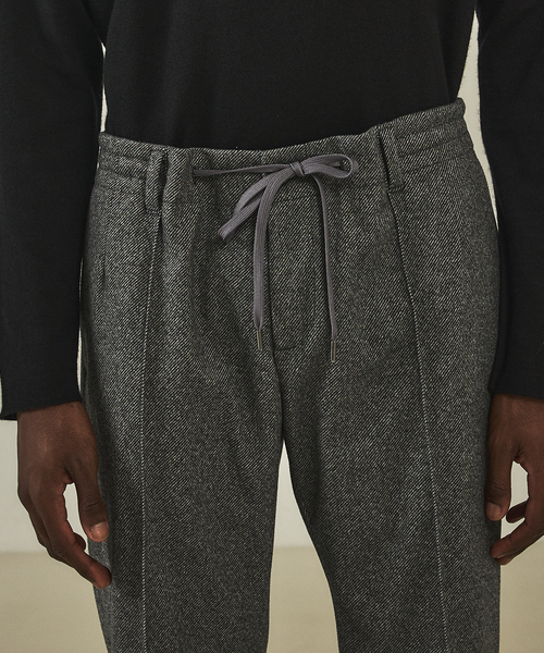 DESIGNWORKS（デザインワークス）の「【定番人気】アクティブセッター フランネル ピンタックイージーパンツ / ストレッチ　防シワ　ウォッシャブル（スラックス・メンズ・ダークブラウン/チャコールグレー/グレー・48/46/44/50）」の8枚目の写真