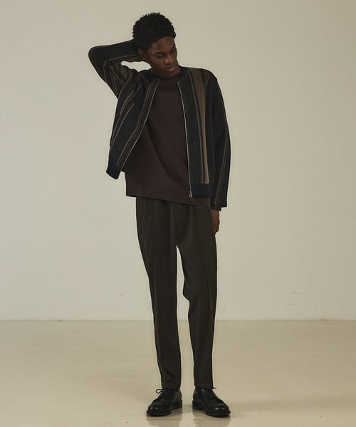 DESIGNWORKS（デザインワークス）の「【定番人気】アクティブセッター フランネル ピンタックイージーパンツ / ストレッチ　防シワ　ウォッシャブル（スラックス・メンズ・ダークブラウン/チャコールグレー/グレー・48/46/44/50）」の16枚目の写真