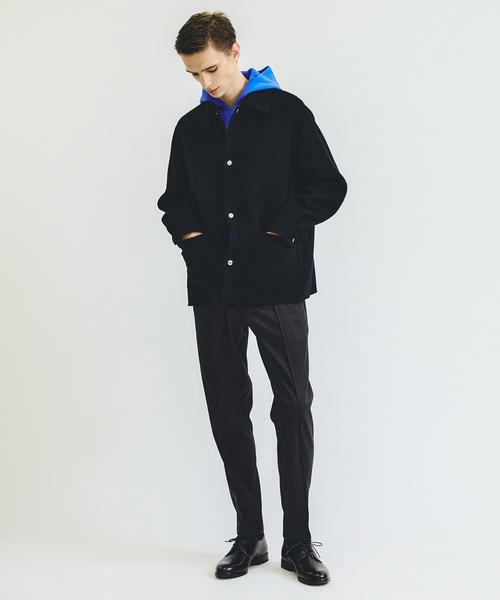 DESIGNWORKS（デザインワークス）の「【定番人気】アクティブセッター フランネル ピンタックイージーパンツ / ストレッチ　防シワ　ウォッシャブル（スラックス・メンズ・ダークブラウン/チャコールグレー/グレー・48/46/44/50）」の18枚目の写真