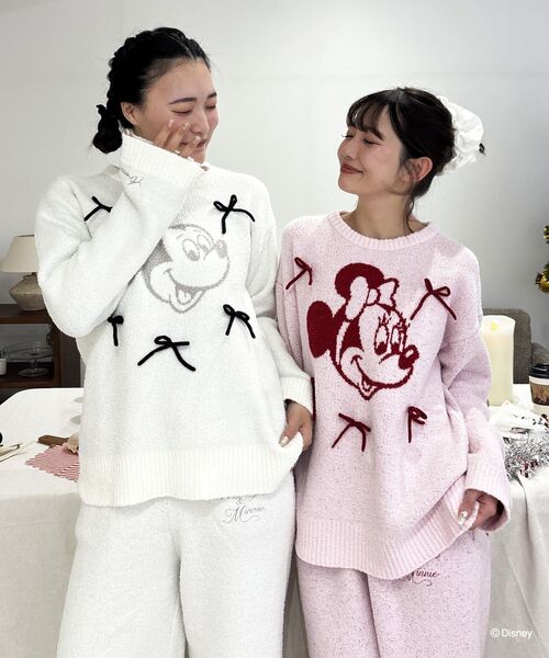 新品タグ付 ③ ミニー パジャマ ルームウェア Mサイズ ディズニー 公式