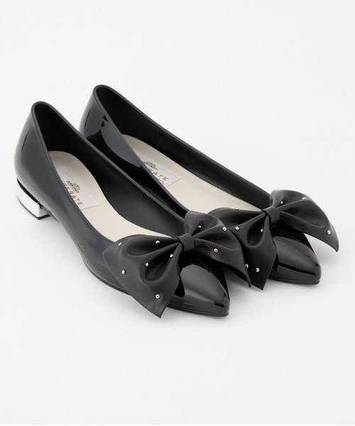 TEMPERATE（テンパレイト）の「TEMPERATE / テンパレイト ANGIE（レインシューズ・レディース・ブラック・36/37/38/39/40/41）」の3枚目の写真