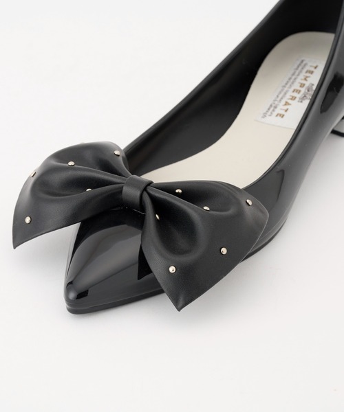 TEMPERATE（テンパレイト）の「TEMPERATE / テンパレイト ANGIE（レインシューズ・レディース・ブラック・36/37/38/39/40/41）」の5枚目の写真