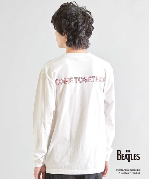 UNION STATION（ユニオンステーション）の「【THE BEATLES / ザ ビートルズ】コラボロンTee 2（Tシャツ/カットソー・メンズ・グレー/ホワイト・M/L）」の7枚目の写真