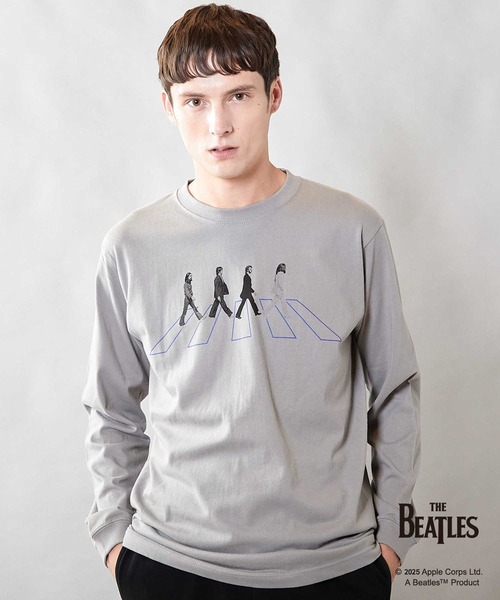 UNION STATION（ユニオンステーション）の「【THE BEATLES / ザ ビートルズ】コラボロンTee 2（Tシャツ/カットソー・メンズ・グレー/ホワイト・M/L）」の10枚目の写真