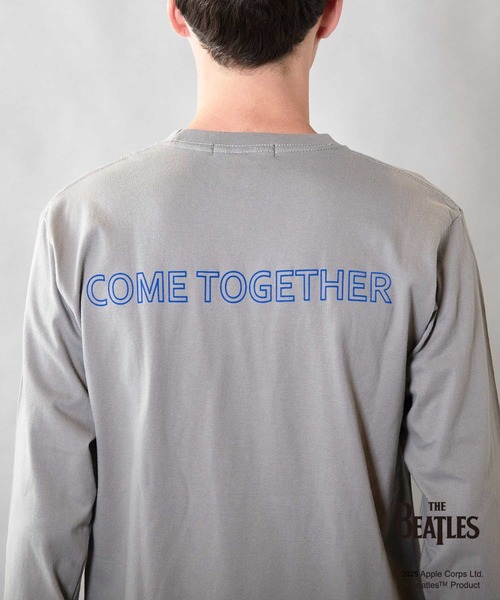 UNION STATION（ユニオンステーション）の「【THE BEATLES / ザ ビートルズ】コラボロンTee 2（Tシャツ/カットソー・メンズ・グレー/ホワイト・M/L）」の3枚目の写真