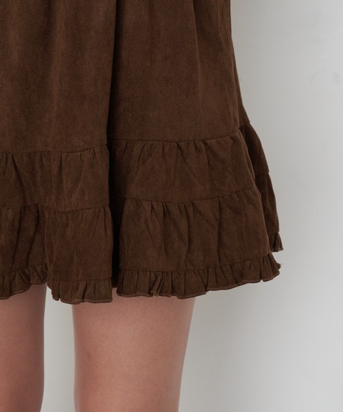 RAY CASSIN(レイカズン)の「ヒョウ柄ティアードミニスカート(スカート・レディース・ブラック/ブラウン/ブラウン系その他2・FREE)」の13枚目の写真