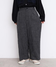 l'atelier du savon | ウールガーゼ　後ろゴムパンツ(その他パンツ)