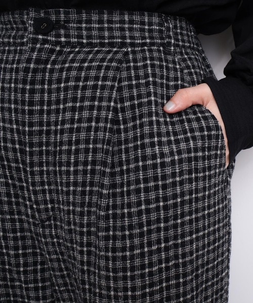 l'atelier du savon（アトリエドサボン）の「ウールガーゼ　後ろゴムパンツ（その他パンツ・レディース・その他/ブラック・FREE）」の17枚目の写真