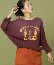 Freada フェード加工プリントスウェット FREAK'S STORE フリーダ フェード加工プリントスウェット Freada