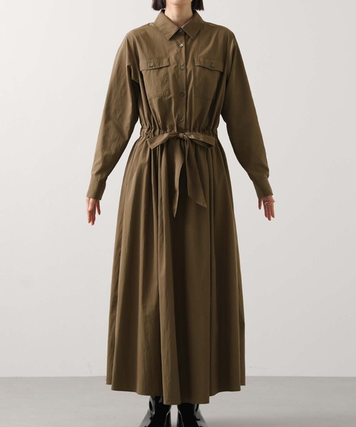 セール】タフタシャツマキシワンピ（ワンピース）｜Gready Brilliant