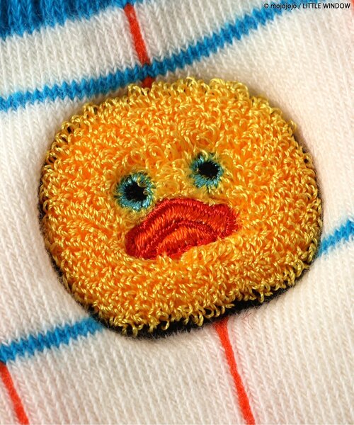 BREEZE(ブリーズ)の「【リンク】mojojojoソックス(キッズサイズ)(ソックス/靴下・キッズ・オフホワイト/グリーン/レッド・12/15 /18/21)」の13枚目の写真