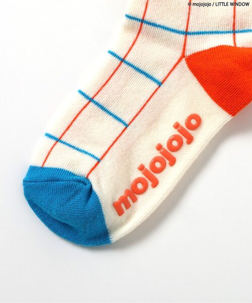 BREEZE(ブリーズ)の「【リンク】mojojojoソックス(キッズサイズ)(ソックス/靴下・キッズ・オフホワイト/グリーン/レッド・12/15 /18/21)」の15枚目の写真