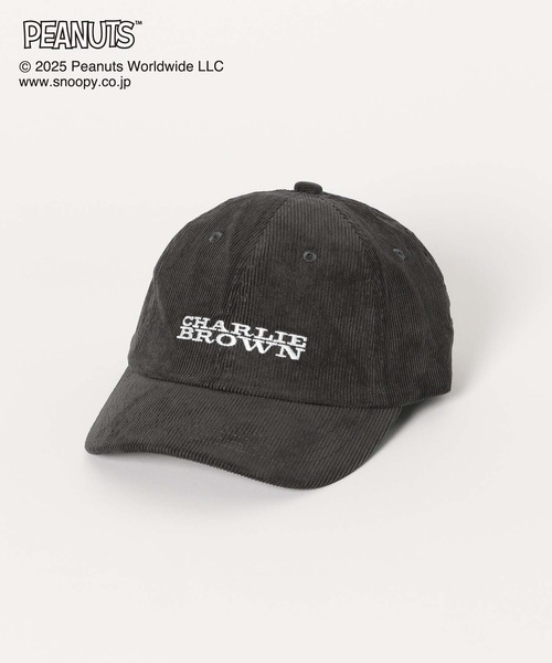 GLOBAL WORK（グローバルワーク）の「PEANUTS/コールCAP/593172（キャップ・レディース・ダークグレー/ブルー系その他7/アイボリー・FREE）」の9枚目の写真