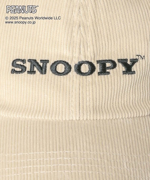 GLOBAL WORK（グローバルワーク）の「PEANUTS/コールCAP/593172（キャップ・レディース・ダークグレー/ブルー系その他7/アイボリー・FREE）」の13枚目の写真