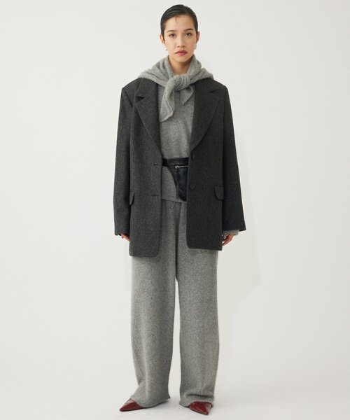 THE PAUSE（ザ ポーズ）の「【THE PAUSE】ファーニットドロストパンツ（その他パンツ・レディース・ライトベージュ/グレー・FREE）」の8枚目の写真